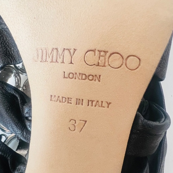 Jimmy Choo Strass High Heels Sandals - Picture 4 of 4